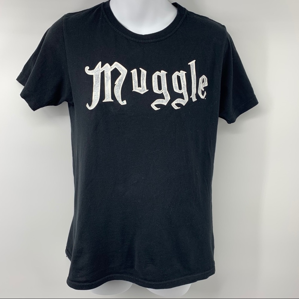 Harry Potter Muggle black T-shirt, size large